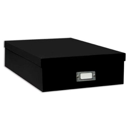 Pioneer - 12 x 12 Scrapbooking Storage Box - Black