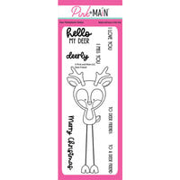 Pink and Main - Christmas - Clear Photopolymer Stamps - Deer Friend