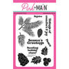 Pink and Main - Christmas - Clear Photopolymer Stamps - Pine Boughs