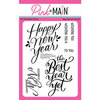 Pink and Main - Clear Photopolymer Stamps - Happy New Year