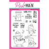 Pink and Main - Clear Photopolymer Stamps - Hello Winter