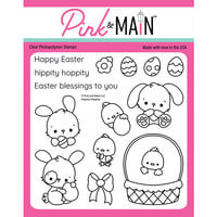 Pink and Main - Clear Photopolymer Stamps - Hippity Hoppity