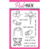 Pink and Main - Clear Photopolymer Stamps - The Buzz