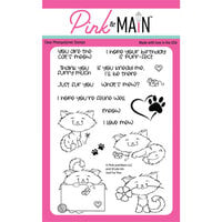 Pink and Main - Clear Photopolymer Stamps - Just Fur You
