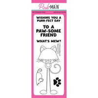 Pink and Main - Clear Photopolymer Stamps - Pawsome Friend