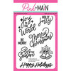 Pink and Main - Clear Photopolymer Stamps - Joy To The World