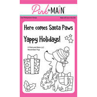 Pink and Main - Clear Photopolymer Stamps - November Pup