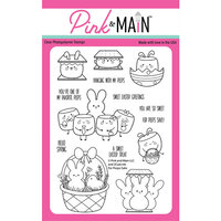 Pink and Main - Clear Photopolymer Stamps - For Peeps Sake