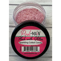 Pink and Main - Flock Fibers with Glitter - Sparkling Cotton Candy