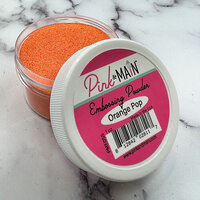 Pink and Main - Embossing Powder - Orange Pop