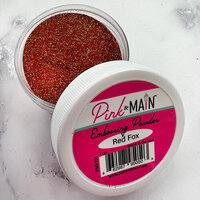 Pink and Main - Embossing Powder - Red Fox
