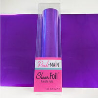 Pink and Main - Cheerfoil Collection - Transfer Foil - Amethyst