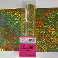 Pink and Main - Cheerfoil Collection - Transfer Foil - Starry Gold