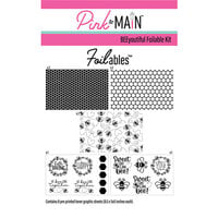 Pink and Main - Cheerfoil Collection - Foilable Sheets - Beeyoutiful