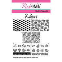 Pink and Main - Cheerfoil Collection - Foilable Sheets - Valentine