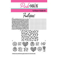 Pink and Main - Cheerfoil Collection - Foilable Sheets - Full Bloom