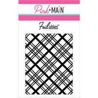 Pink and Main - Cheerfoil Collection - Foilable Panels - Plaid