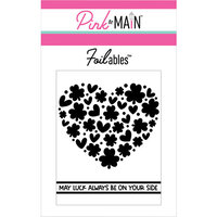 Pink and Main - Cheerfoil Collection - Foilable Panels - Shamrock Heart