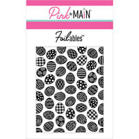 Pink and Main - Cheerfoil Collection - Foilable Panels - Easter Eggs