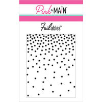 Pink and Main - Cheerfoil Collection - Foilable Panels - Falling Stars