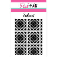 Pink and Main - Cheerfoil Collection - Foilable Panels - Rattan