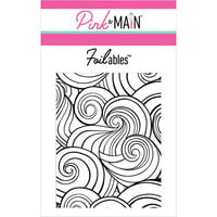 Pink and Main - Cheerfoil Collection - Foilable Panels - Rough Waters