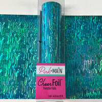 Pink and Main - Cheerfoil Collection - Transfer Foil - Waterfall Teal