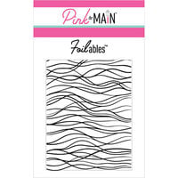 Pink and Main - Cheerfoil Collection - Foilable Panels - Making Waves
