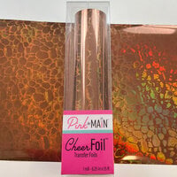 Pink and Main - Cheerfoil Collection - Transfer Foil - Pebbles Bronze