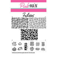 Pink and Main - Cheerfoil Collection - Foilable Sheets - Fabulous Fall