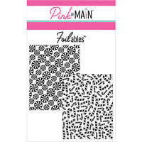 Pink and Main - Cheerfoil Collection - Foilable Panels - Peppermints
