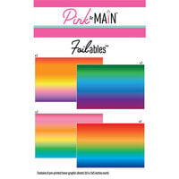 Pink and Main - Cheerfoil Collection - Foilable Toner Sheets - Bright Ombre
