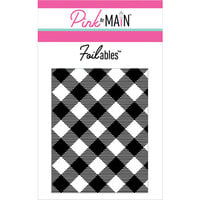 Pink and Main - Cheerfoil Collection - Foilable Panels - Buffalo Plaid