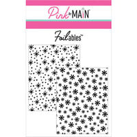 Pink and Main - Cheerfoil Collection - Foilable Panels - Funky Flakes