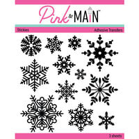 Pink and Main - Cheerfoil Collection - Adhesive Transfer Stickies - Big Flakes