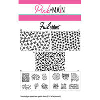 Pink and Main - Cheerfoil Collection - Foilable Panels - Welcome Spring