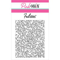 Pink and Main - Cheerfoil Collection - Foilable Panels - Leafy Background