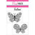 Pink and Main - Cheerfoil Collection - Foilable Sheets - Big Butterflies