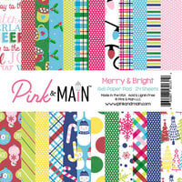 Pink and Main - 6 x 6 Paper Pack - Merry And Bright
