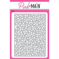 Pink and Main - Stencils - Confetti