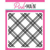 Pink and Main - Embossing Folder - Plaid