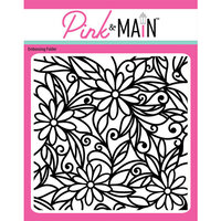 Pink and Main - Embossing Folder - Daisies