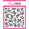 Pink and Main - Embossing Folder - Pretty Butterflies