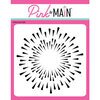 Pink and Main - Embossing Folder - Fireworks
