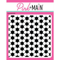 Pink and Main - Embossing Folder - Hex Tiles