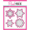Pink and Main - Emboss and Cut Folder - Snowflakes