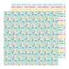 American Crafts - Life's a Party Collection - 12 x 12 Double Sided Paper - Just Roll With It
