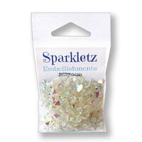Buttons Galore and More - Sparkletz Collection - Embellishments - Crystal Hearts
