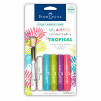 Faber-Castell - Mix and Match Collection - Color Gelatos - Tropical - 4 Piece Set