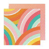 Heidi Swapp - Sun Chaser Collection - 12 x 12 Double Sided Paper - Dreamer